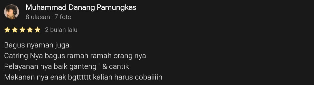 Ida catering testimoni